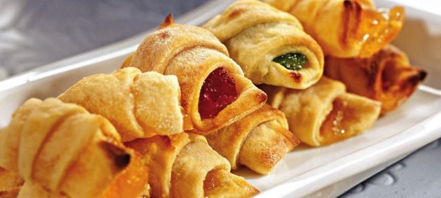 Спиральки с мармеладом