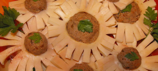 спагетти в белом соусе с морепродуктами