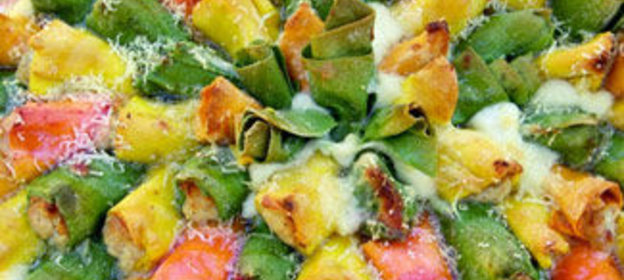 Домашняя паста Maltagliati ripieni