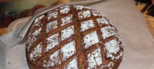 Ржаной хлеб без дрожжей