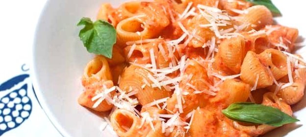 Паста со сливочным соусом