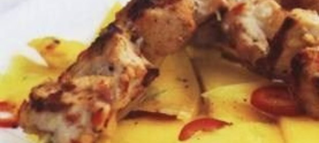 Рыбный салат с морской капустой