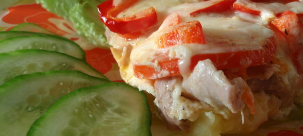 Куриная запеканка Весенняя