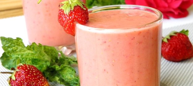 Клубничный смузи