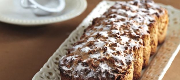 Миндально-апельсиновый кекс с оливковым маслом