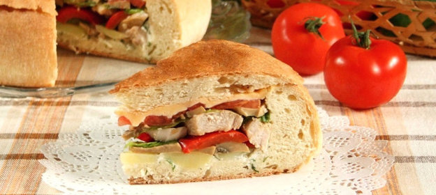 Богатый хлеб для пикника