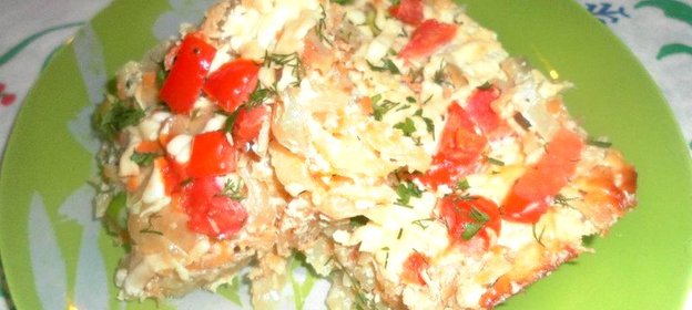 Запеканка с белокочанной капустой