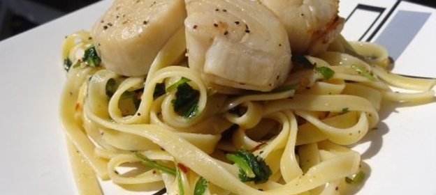 Паста с Гребешками