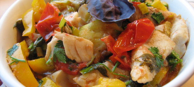 Рагу из МОРСКОГО ОКУНЯ