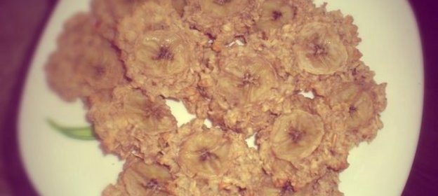 Овсяное печенье с бананами