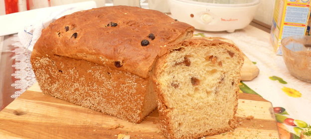 Первый мой Хлебушек с изюмом