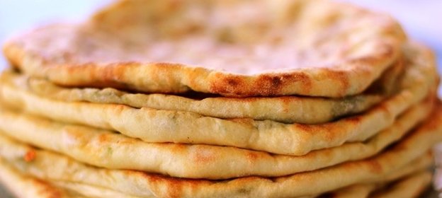 Лепешки с сыром и зеленью