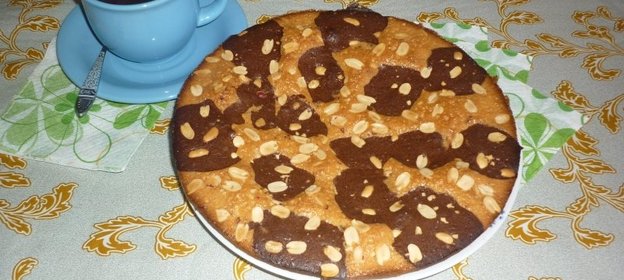 Кекс мраморный