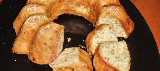 Сырный кекс