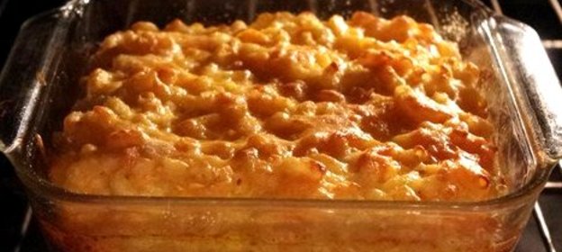 Макароны с морковью и сыром