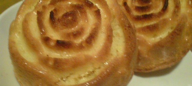 Апельсиновые кексики с апельсиновой начинкой