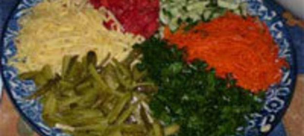 салат седьмое небо