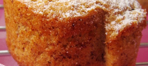 Финансье с шоколадом и грецким орехом