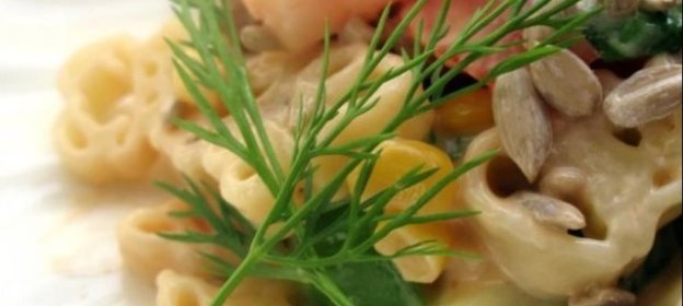 Морской салат с пастой «Rainbow»