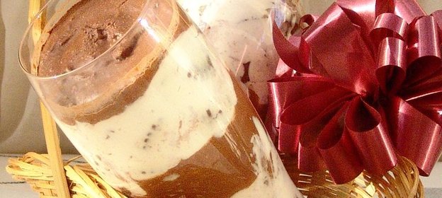 Сырно-шоколадный десерт