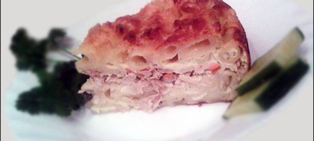 Макаронная запеканка (вариант)