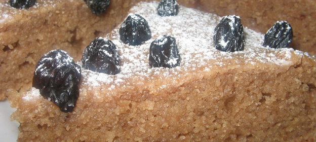 Манник шоколадный с изюмом