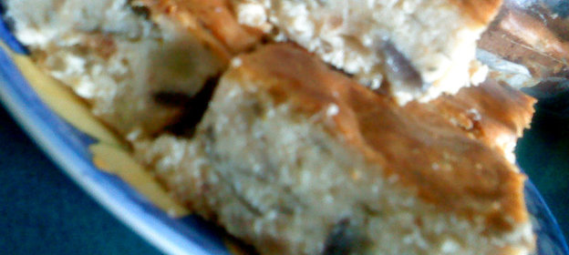 ЗАПЕКАНКА БАКЛАЖАНОВО-ТВОРОЖНАЯ