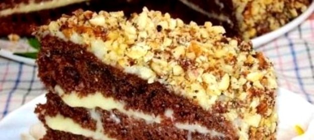 Шоколадный торт на кефире Фантастика