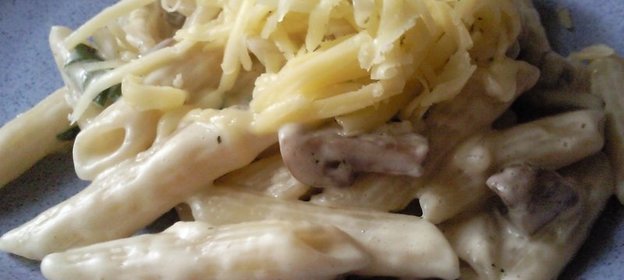 Соус из шампиньонов к макарошкам (от пасты до ракушек))))