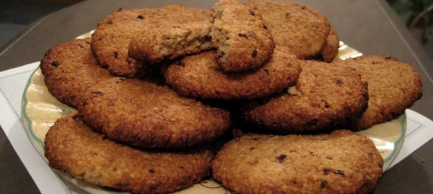 Овсяное печенье из овсяных хлопьев