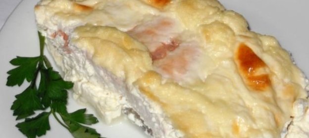 Семга в сливках