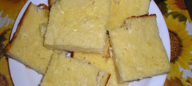 Творожная запеканка с белками