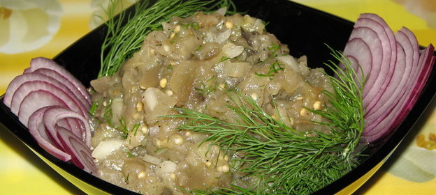 Баклажанная икра для самых ленивых