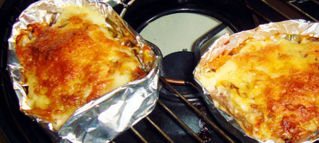 Спагетти с мясными клецками