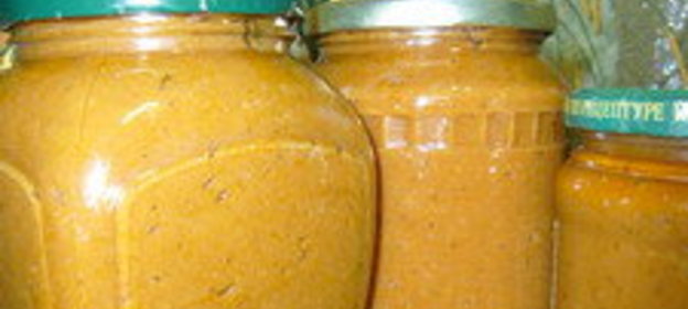 Икра из баклажан