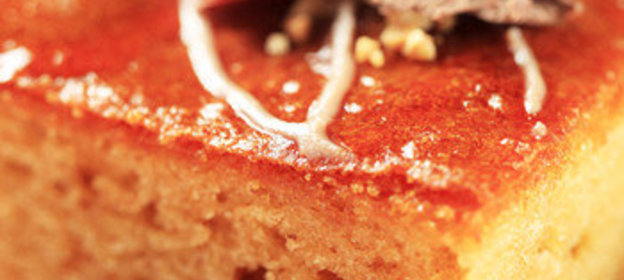 Яблочно-медовый кекс