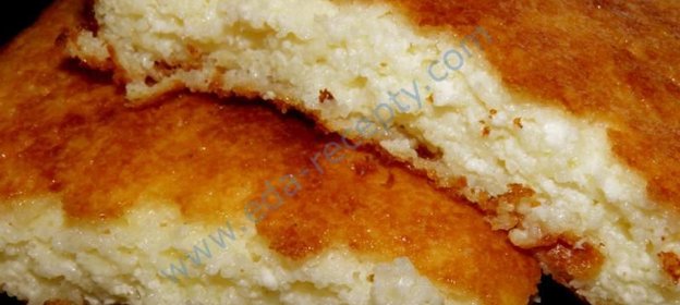Нежная творожная запеканка