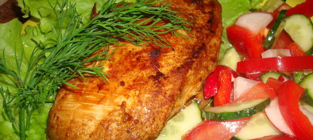 Куриная грудка, фаршированная грибами и баклажанами (очень вкусная и сочная)