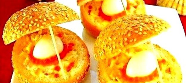 Бутерброд «Морская раковина»