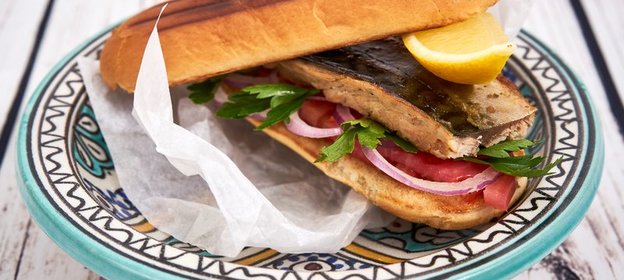 Пирог с осетриной