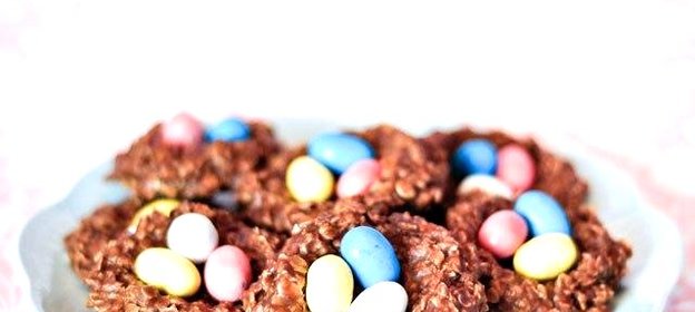 Шоколадное печенье Гнезда