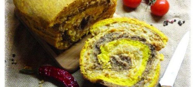 Пасхальный хлеб Нарядный