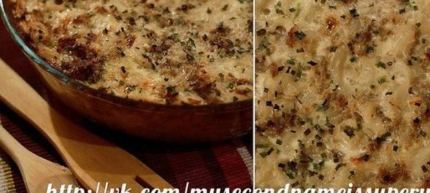 Макаронная запеканка с фаршем