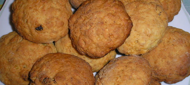 Морковное печенье постное