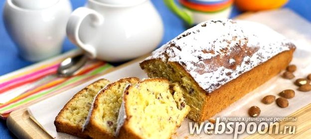 Кекс миндально-апельсиновый