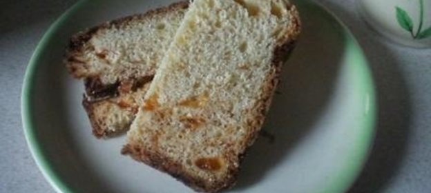 Хлеб горчичный на пиве с сыром (хлебопечка)