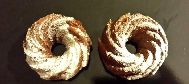 Шоколадно-творожные кексы