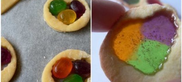 карамельное печенье