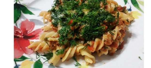 Макароны с соусом Болоньезе