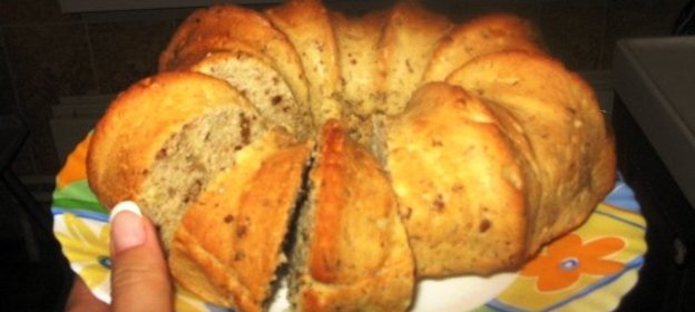 Бананово-ореховый хлеб